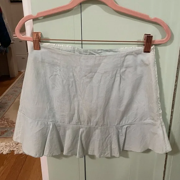 LF lace trim mini skirt - Picture 4 of 4
